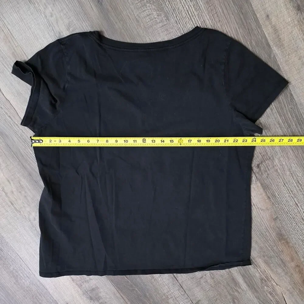 Torrid Golden Girls Graphic Tee Black V-Neck Plus Size 3 3X 100% Cotton